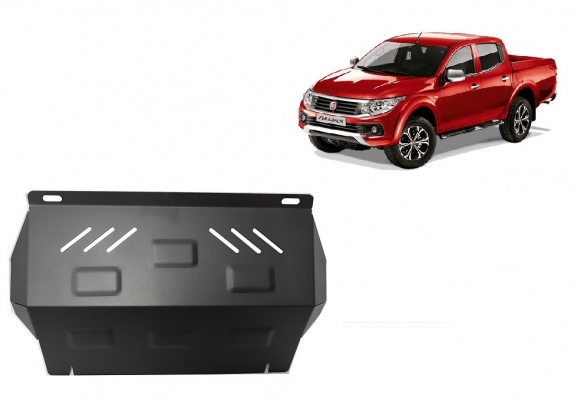 Protetor de aço para radiador Fiat Fullback