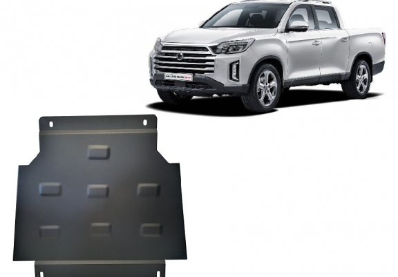  Protetor de caixa de velocidades de aço Ssangyong Musso Grand