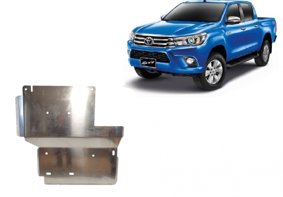 Protetor diferencial de alumínio   Toyota Hilux Revo