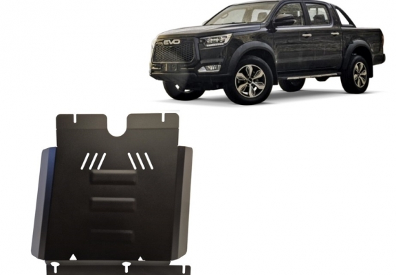  Protetor de caixa de velocidades de aço Evo Cross 4