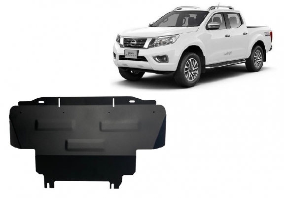 Protetor de aço para radiador Nissan Navara NP300 - D23