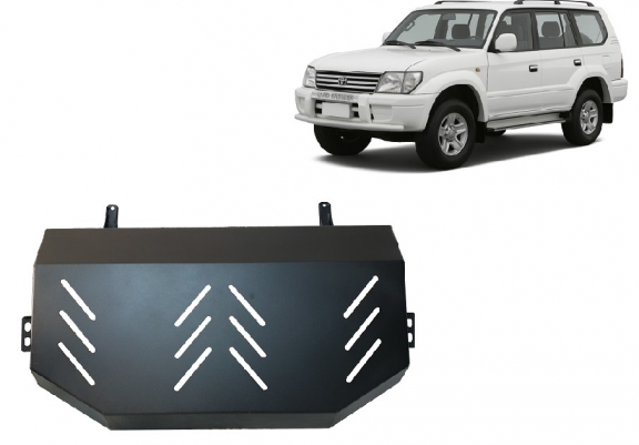 Protetor de aço para o tanque de combustível Toyota Land Cruiser J90