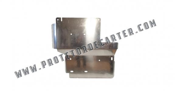 Protetor diferencial de alumínio   Toyota Hilux Revo