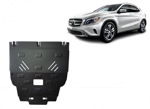Protetor de Carter de aço Mercedes GLA X156