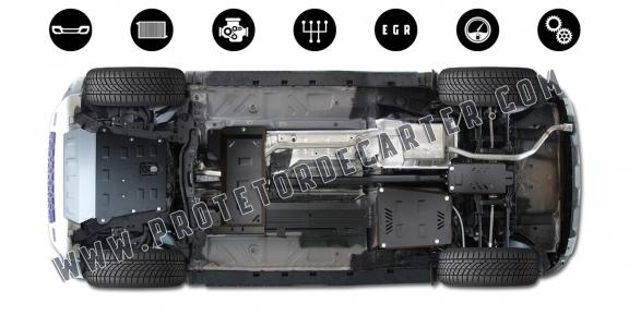 Protetor de Carter de aço Dacia Duster 4x4 - promotional package