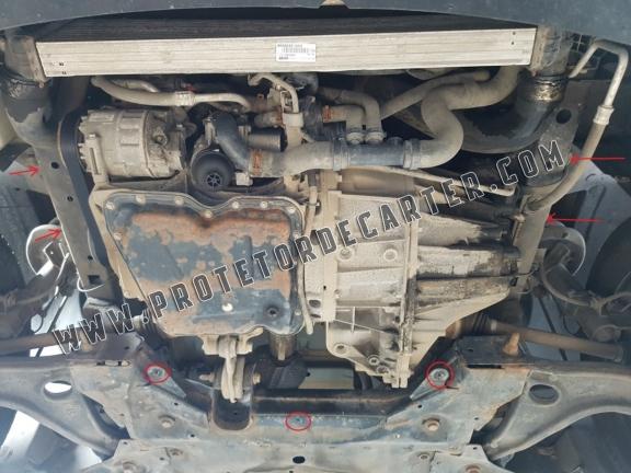 Protetor de Carter de aço Nissan Interstar
