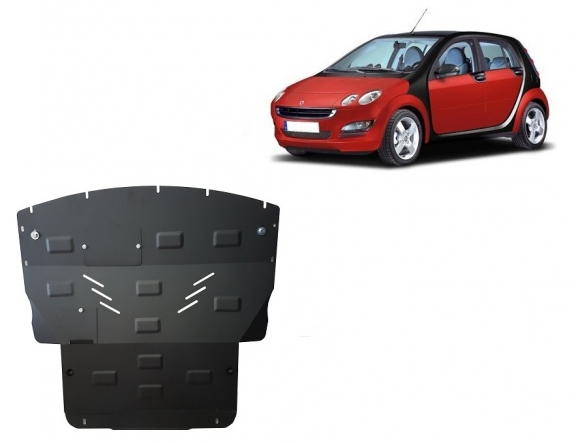 Protetor de Carter de aço Smart ForFour petrol