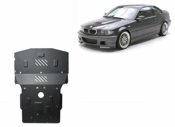 Protetor de Carter de aço BMW Seria 3 E46 - Diesel