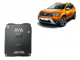 Protetor de aço para o tanque de combustível Dacia Duster
