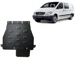 Protetor de caixa de velocidades de aço  Mercedes Vito W639 - 4x4 - automatic gearbox