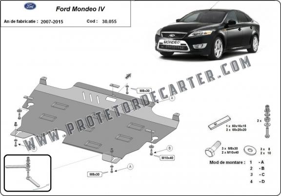 Protetor de Carter de aço Ford Mondeo 4
