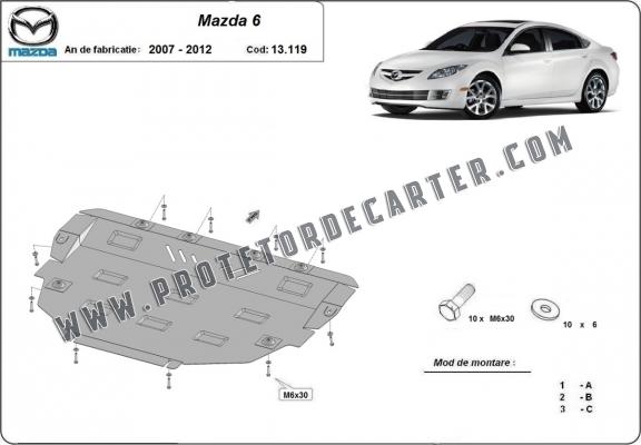 Protetor de Carter de aço Mazda 6