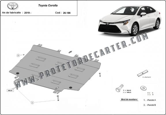 Protetor de Carter de aço Toyota Corolla