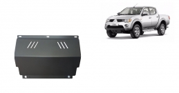 Protetor de radiator de aço Mitsubishi L 200