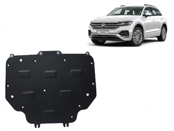  Protetor de caixa de velocidades de aço  VW Touareg
