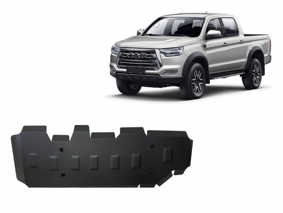 Protetor de aço para o tanque de combustível Jac T8
