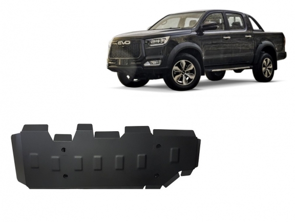 Protetor de aço para o tanque de combustível Evo Cross 4