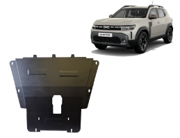 Protetor de Carter de aço Dacia Duster - 4x2 + 4x4