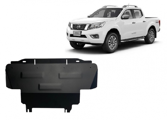 Protetor de aço para radiador Nissan Navara NP300 - D23