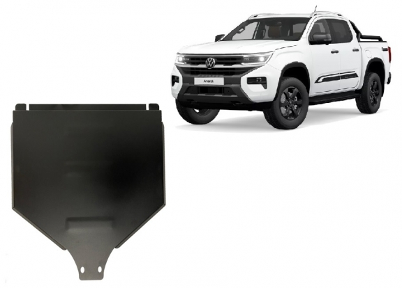  Protetor de caixa de velocidades manual de aço Volkswagen Amarok 2 