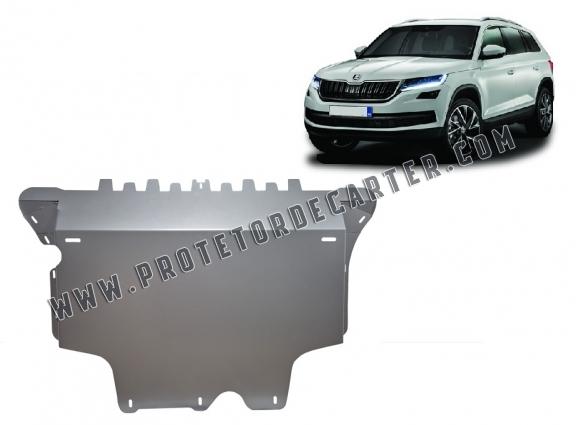 Protetor de Carter de alumínio Skoda Kodiaq