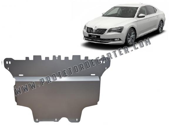 Protetor de Carter de alumínio Skoda Superb III