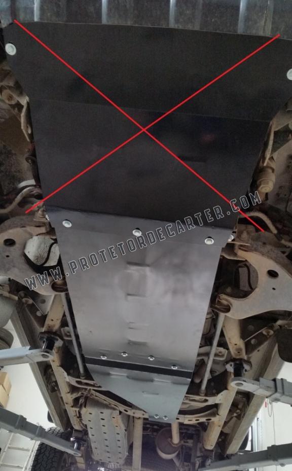  Protetor de caixa de velocidades de aço  Nissan Navara D22