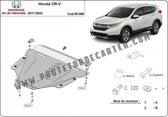 Protetor de Carter de aço Honda CR-V Gen 5