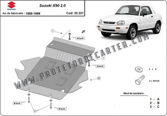 Protetor de Carter de aço Suzuki X90 2.0
