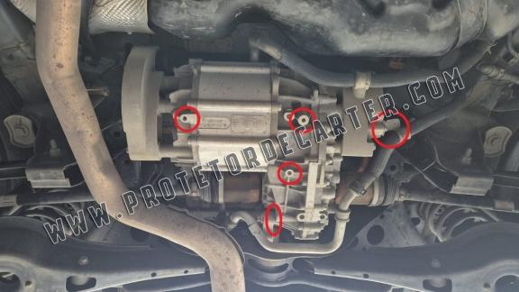  Protetor diferencial de aço  Baic Beijing BJ30