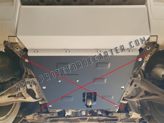 Protetor de aço para o pára-choque dianteiro Dacia Duster