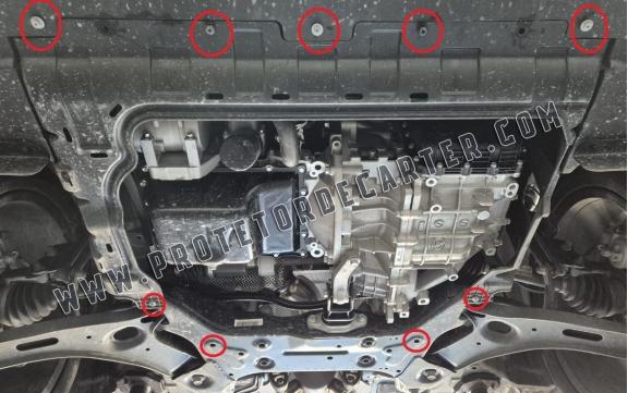 Protetor de Carter de aço Dfsk Fengon 600