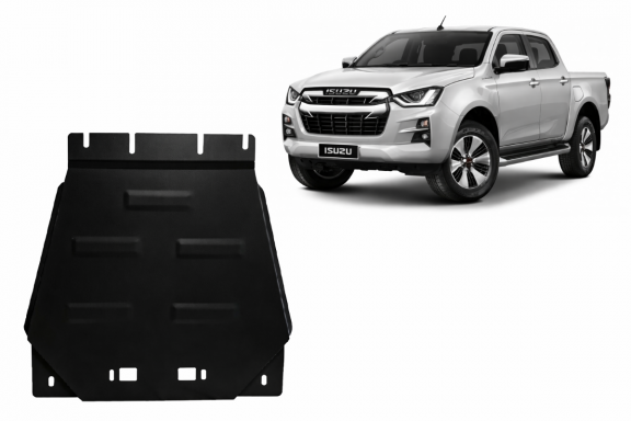  Protetor de caixa de velocidades de aço Isuzu D-Max