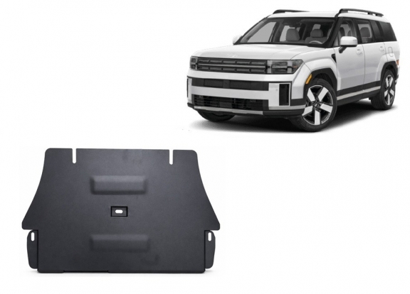 Protetor de conversor catalítico/cat lock Hyundai Santa Fe