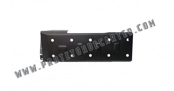 Protetor de aço para o tanque de combustível Toyota Hilux  