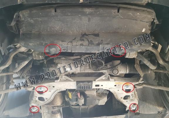 Protetor de Carter de aço BMW Seria 1 E81;E87;E82