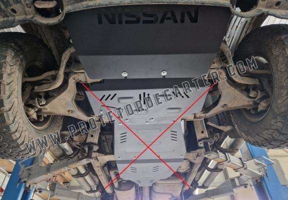 Protetor de aço para radiador Nissan Navara D40