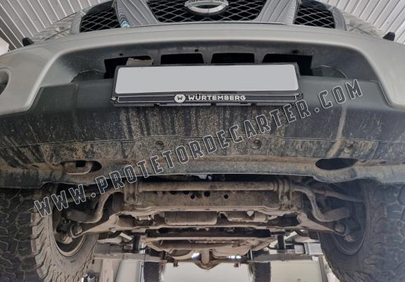 Protetor de aço para radiador Nissan Navara D40