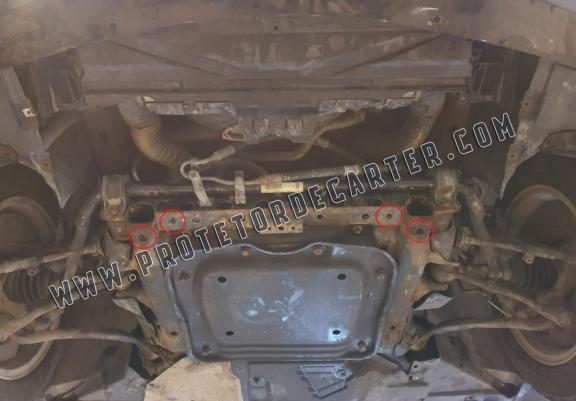 Protetor de aço para radiador BMW seria 3 - E90