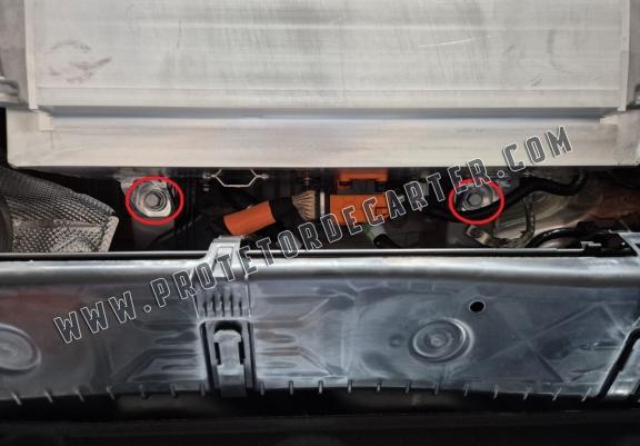 Protetor de bateria em aço para Dacia Duster Hybrid