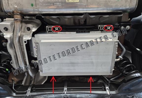 Protetor de bateria em aço para Dacia Duster Hybrid