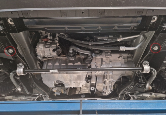 Protetor de Carter de aço Vw Crafter