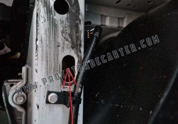 Protetor de Carter de alumínio Volkswagen Transporter T7 Van