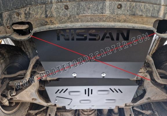 Protetor de Carter de alumínio Nissan Navara