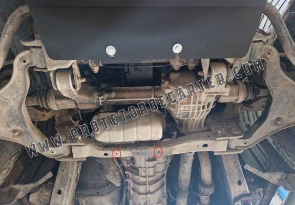 Protetor de Carter de alumínio Nissan Navara