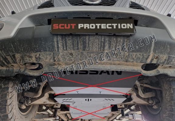 Protetor de Carter de alumínio Nissan Navara