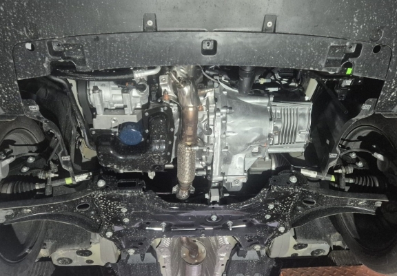 Protetor de Carter de aço Fiat Grande Panda