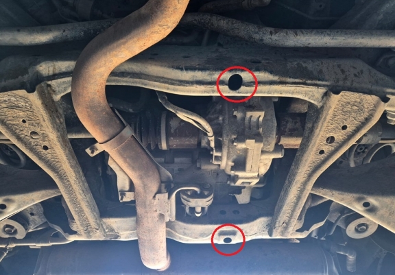 Protetor diferencial de aço  Nissan Qashqai J12