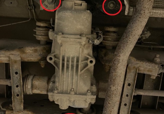 Protetor diferencial de alumínio Dacia Duster 4x4