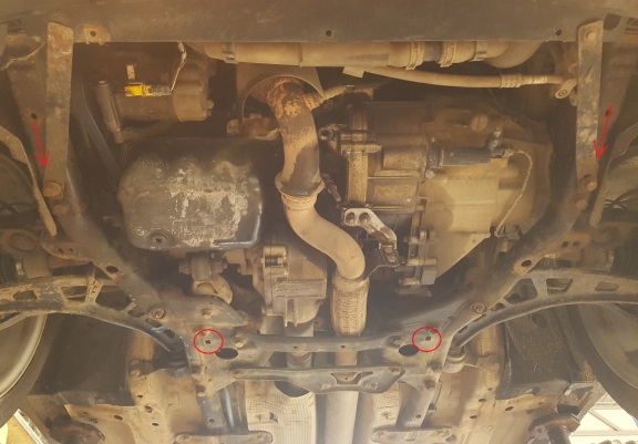 Protetor de Carter de aço Mini Paceman R61